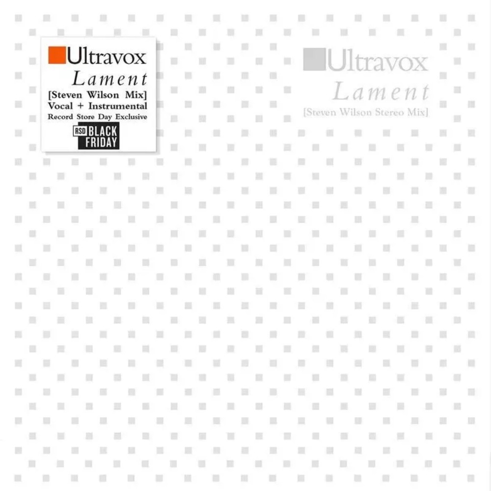 Ultravox Lament Steven Wilson Stereo Mix CD - RSD BF 24 Black Friday, Only /420!